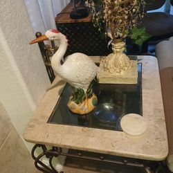 Family room  marble table set