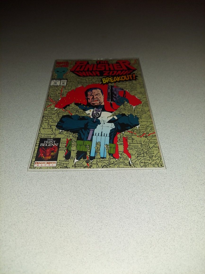 1993 THE PUNISHER WAR ZONE #16 COMIC  BAGGED AND BOARDED 
