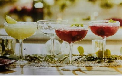 Princess House Heritage Margarita Glasses (set of 4)