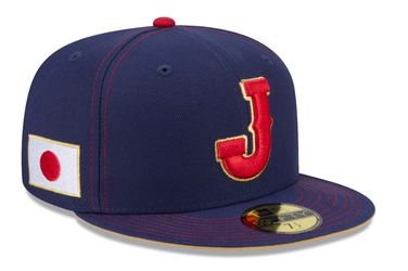 Men's  Navy Team Japan Baseball 2026 World Baseball Classic 59FIFTY Fitted Hat
