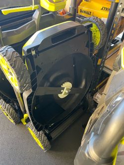 40v self propelled Ryobi 21” lawn mower - batteries not included