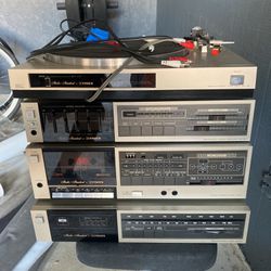 Vintage Fisher Stereo System