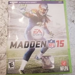Madden NFL 15  football (Microsoft Xbox 360, 2014) GAME video game