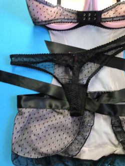 NEW!! Victoria's Secret Sexy Little Things French Maid Babydoll & Thong  Panty 34D NWOT for Sale in Newport Beach, CA - OfferUp
