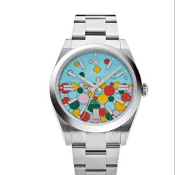 Rolex Oyster Perpetual 124300 'Celebration Motif' Dial (2024)