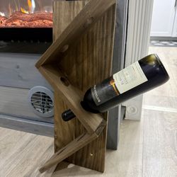 Wine Bottle Wall Display 