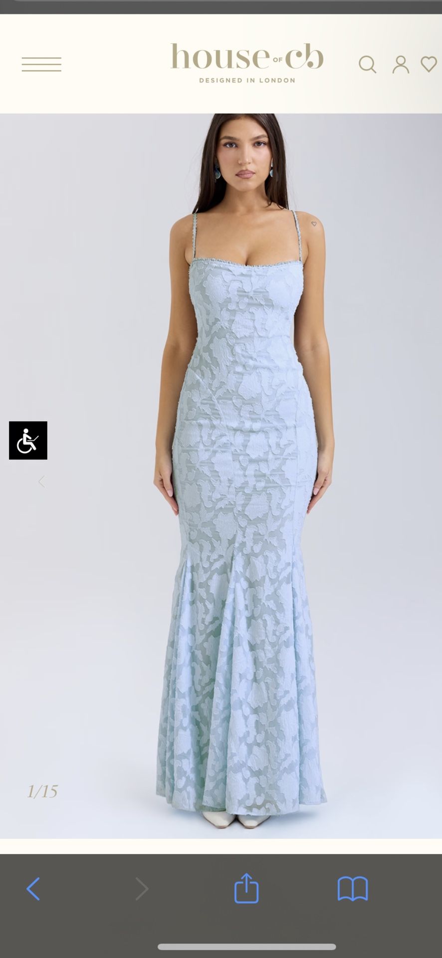 House of CB Prom Dress Size Small