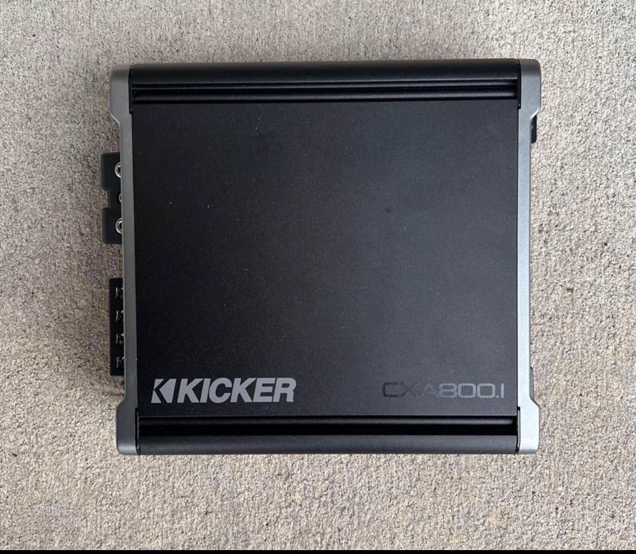 KICKER REAL 800 watts RMS CLASS D MONO AMP