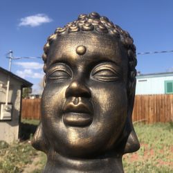 Cast Iron Buddha Statues 