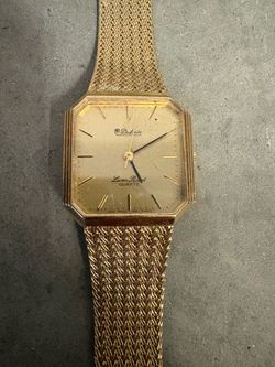 Lucien Piccard Dubonte Quartz Gold Mesh Watch