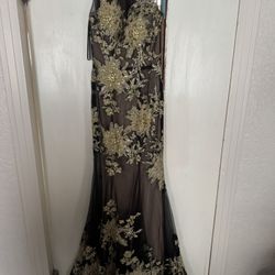 New Black /Gold dress
