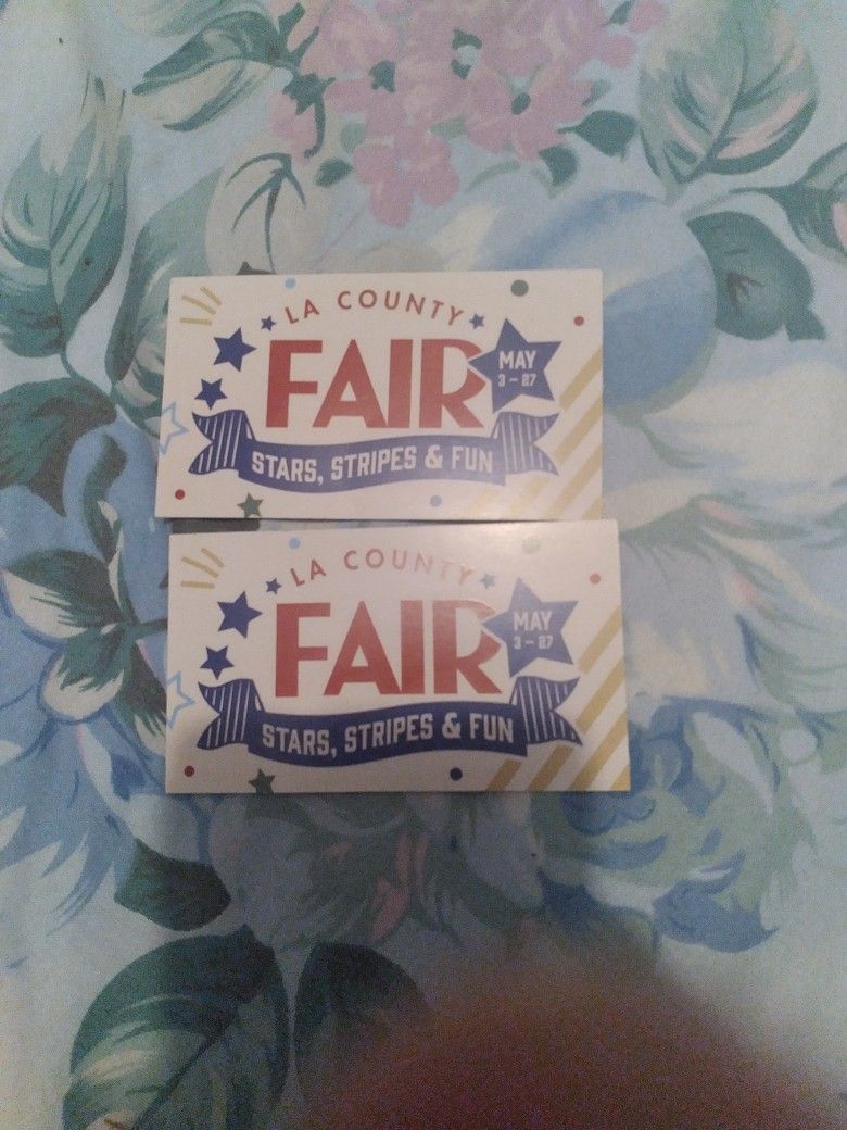 LA County Fair Tickets 