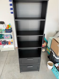 Ikea bookshelf and TV stand combo!