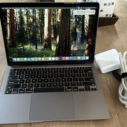 Apple 2020 MacBook Air M1 8 Core GPU 8GB RAM 256GB SSD Space Gray Sequoia.