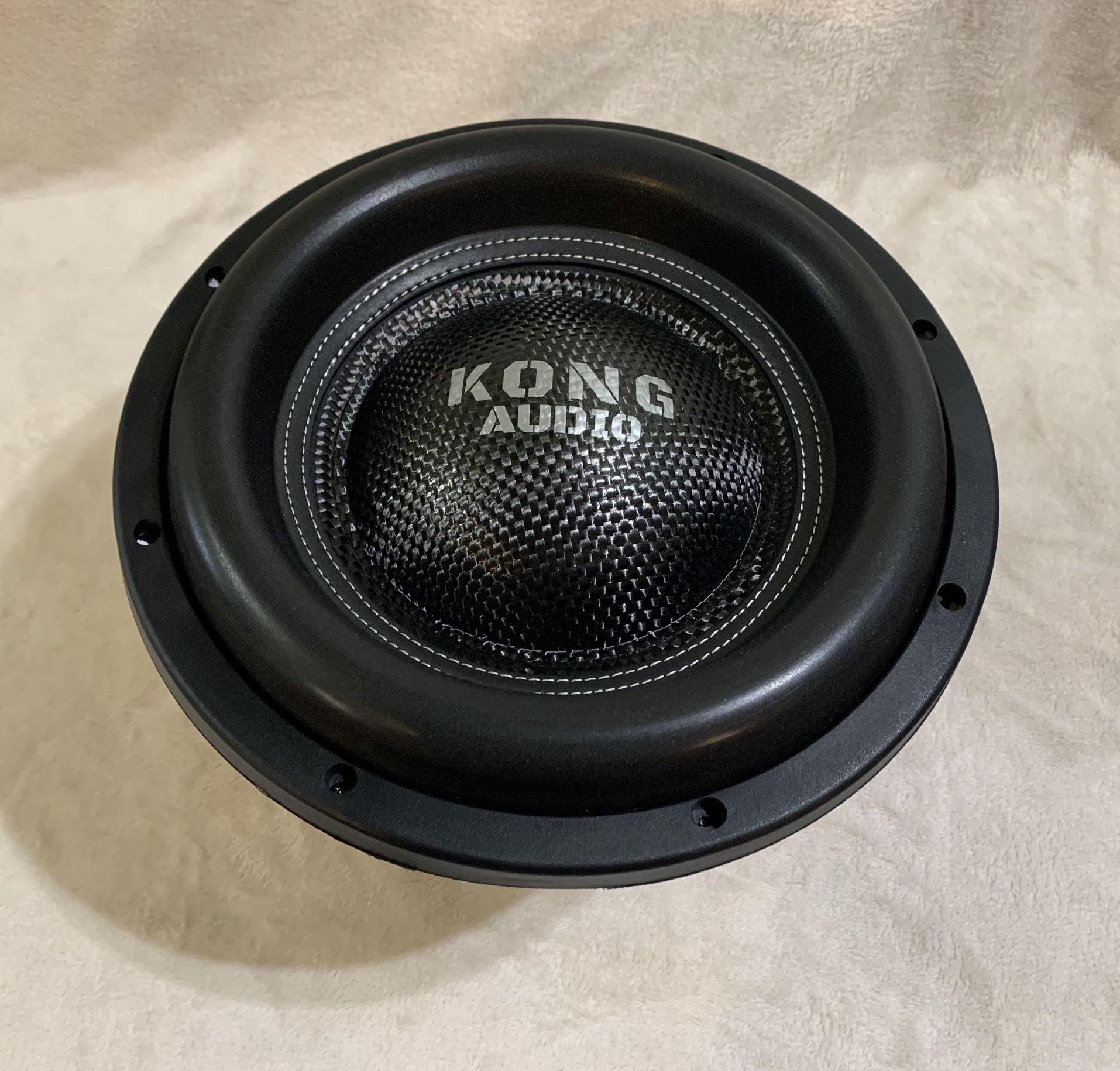 New 12” Kong Audio 3000w Max Power Subwoofer  $240 (1 Available)