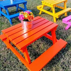 New Kids Picnic Tables