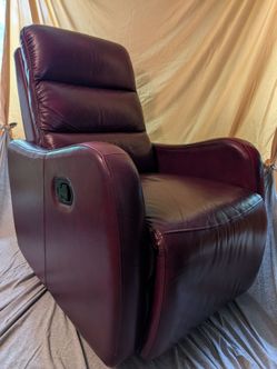 Reclining swivel rocker chair