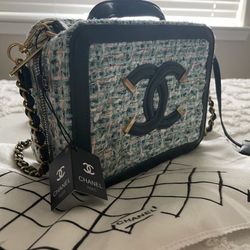 Beautiful bag in green color