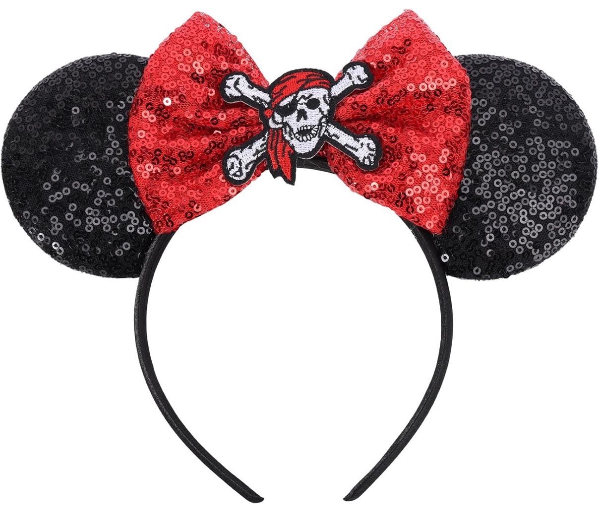 Pirate Themed Headband with Bow Ears for Women, Kids, Parties and Cosplay 1K+ bought
