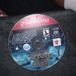 PS2 Lord Of Ring
