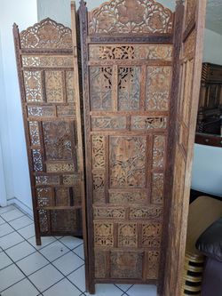 Antique Hand Crafted Room Divider