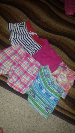 Bottoms for little girls. Good condition