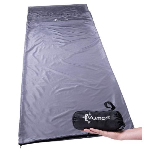 Vumos sleeping bag liner and camping sheet