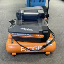 Ridgid of45200ss 4.5 gal 200psi air compressor