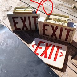 Business Exit Signs 
