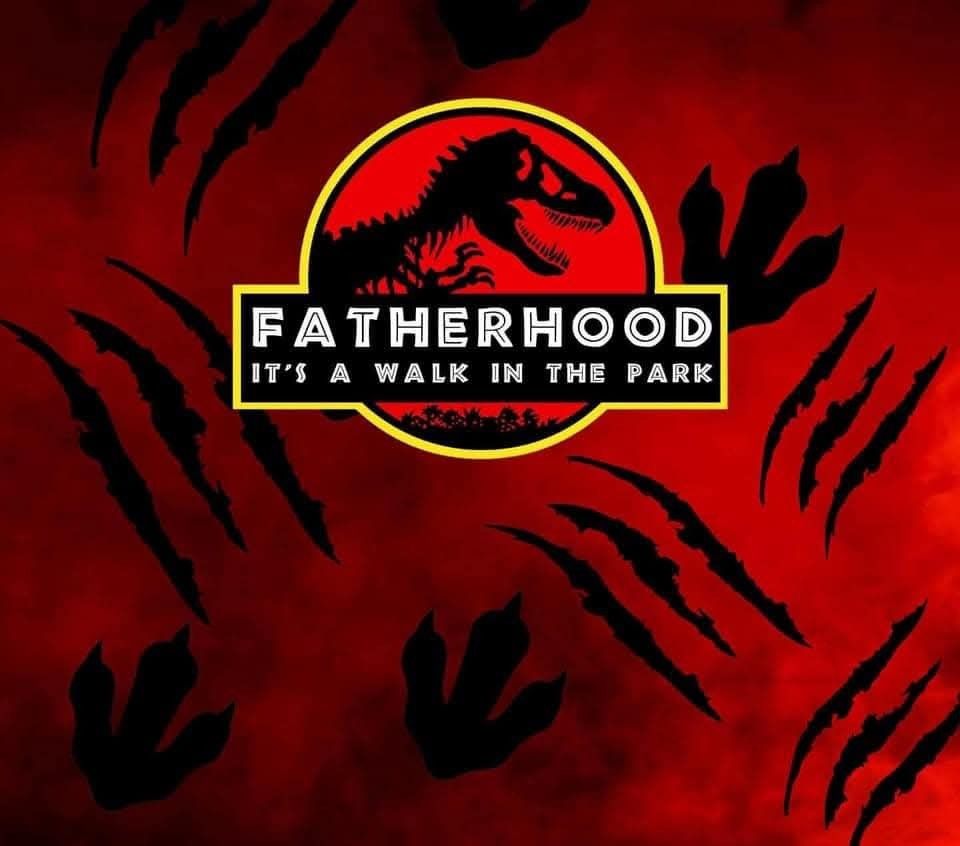 "Fatherhood" 8x10 Handmade Canvas Art – Framed Gift Idea Perfect For Father's Day