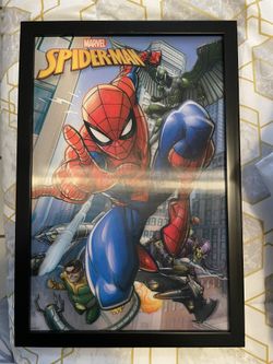Spider-Man 3D Graphic Frame