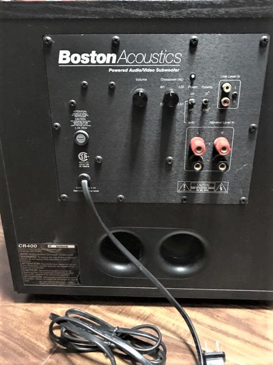 Boston Acoustics CR 400 Subwoofer