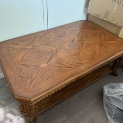 Large Wood Coffee Table $20