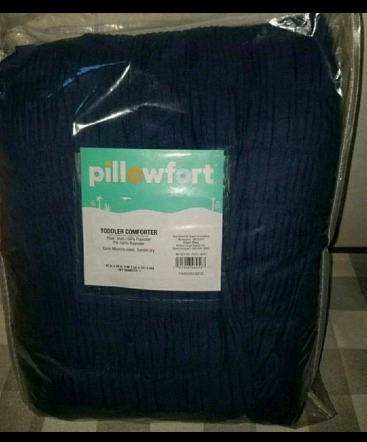 New Pillowfort Blue Kid's Toddler Comforter