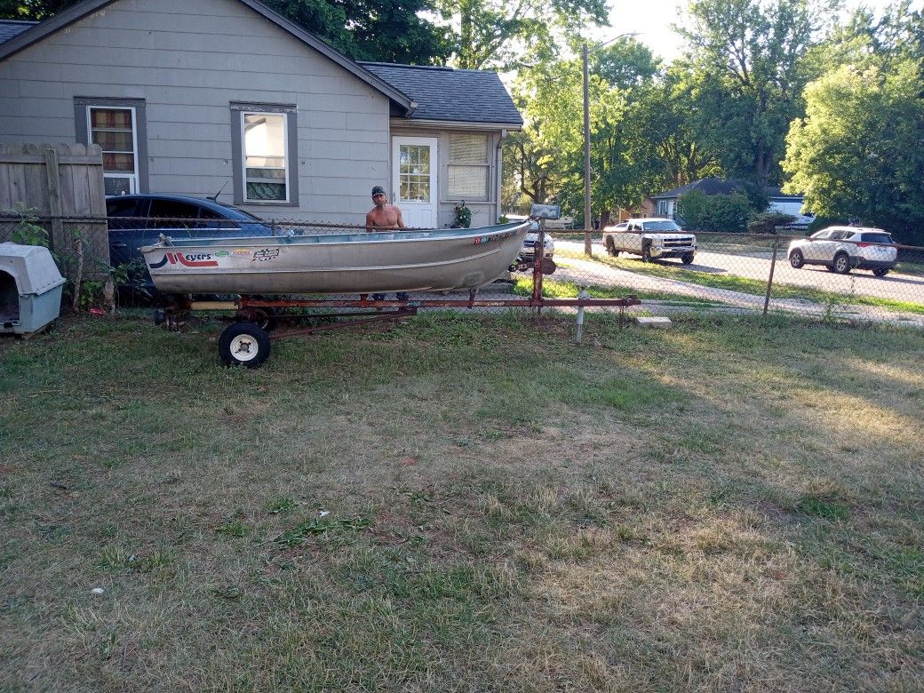 Meyers Aluminum Boat