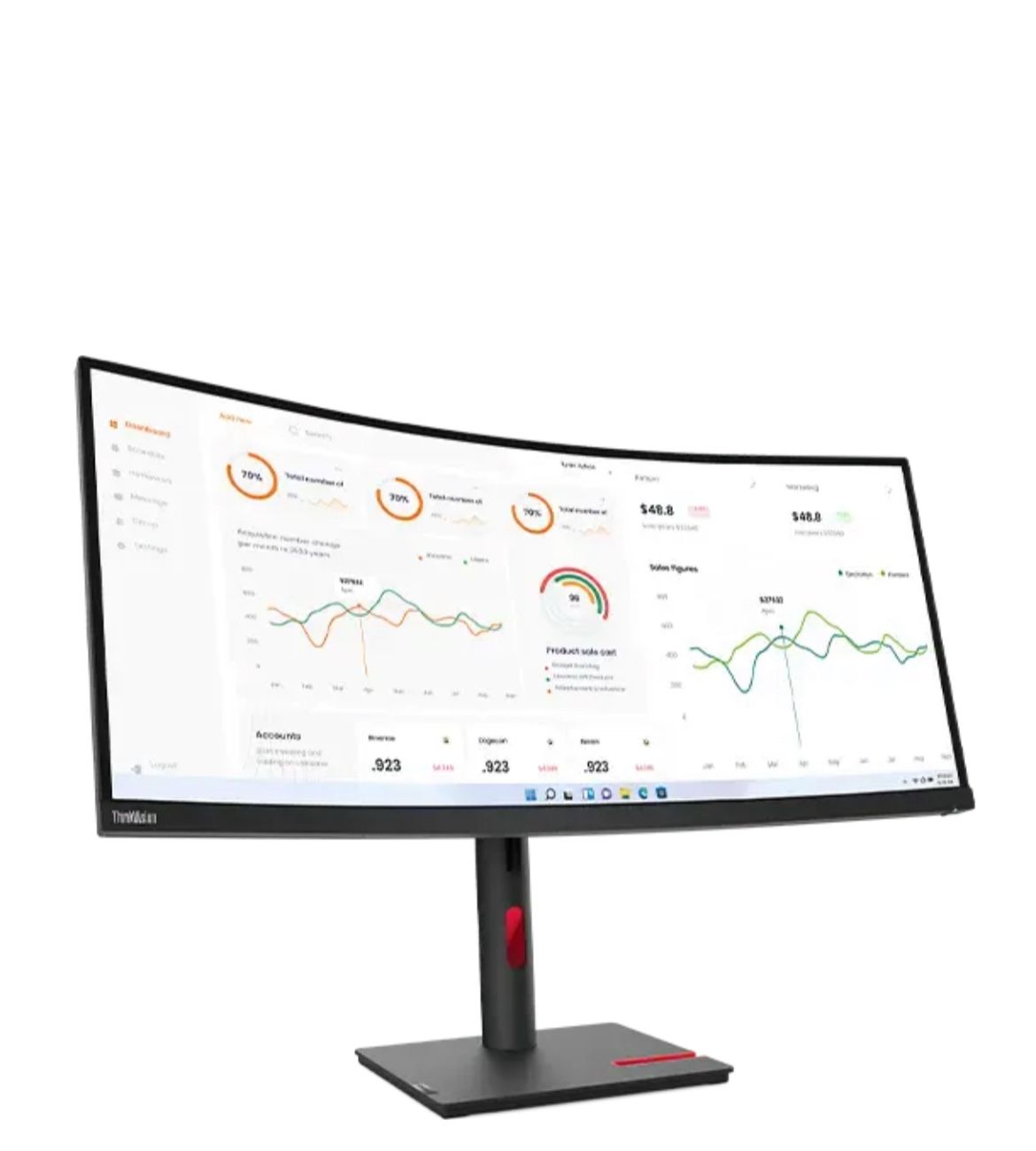 ThinkVision 34 inch Curved Monitor 