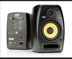 KRK VXT6 2-Way 6.5" Active Studio Monitor Powered Speakers DJ VXT 6