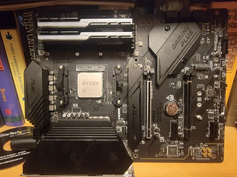 AMD 5700x CPU Gskill Neo Z DDR4 3600 MSI B550 Motherboard 