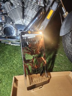 Honda Shadow Radiator Cover (contact info removed)-2003