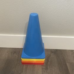 Plastic Agility Cones for Kids