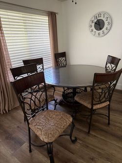 Table and chairs