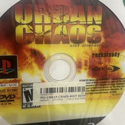Urban Chaos Ps2