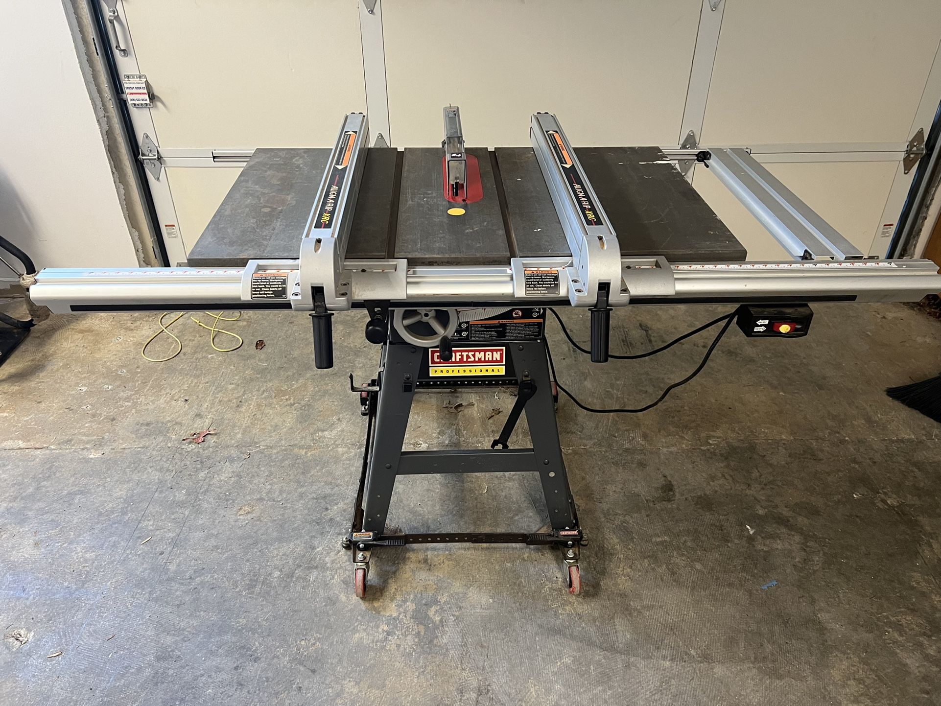Craftsman Professional 10” Table Saw