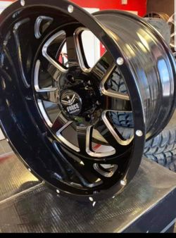 20x10 20x12 Force f06 wheels with tire special