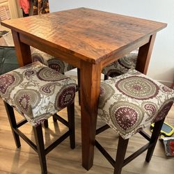 Hardwood Bar Table
