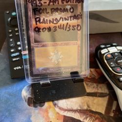 Mtg Plains 7th Edition Promo Card Foil 