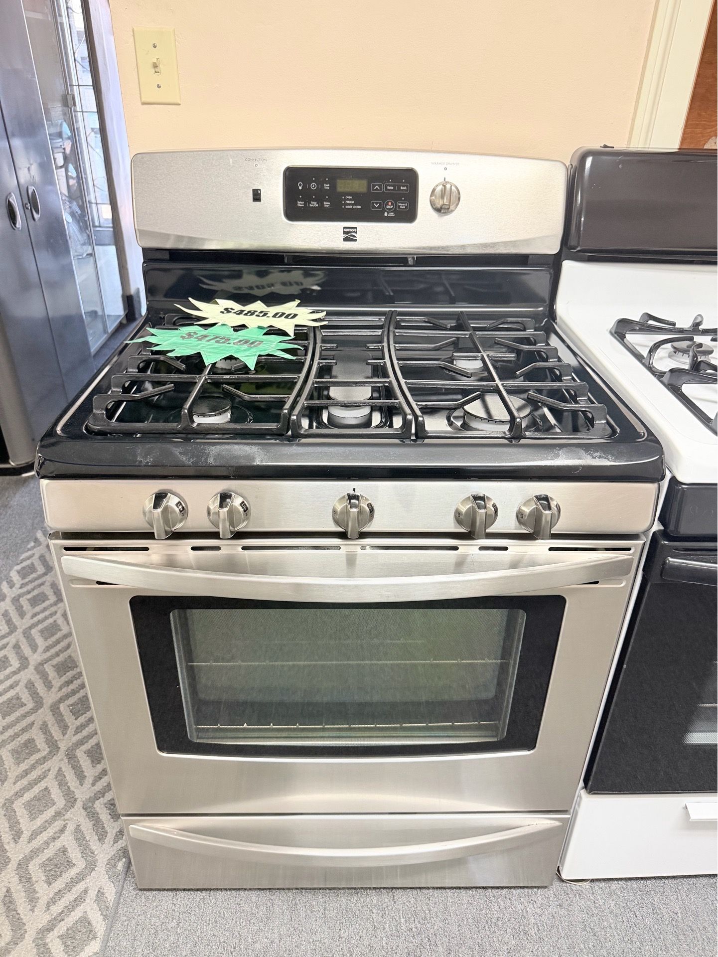 5 Burner Stainless Steel Stove (6 months warranty) ALKA #8177
