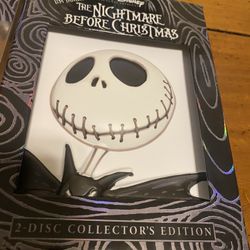 Nightmare before Christmas, 3D character in shadowbox To This Disney Dvd Plus Disney File, Digital Copy