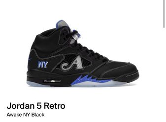 Jordan 5 Retro Awake NY Black