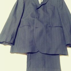 Pinstripe Business Suit